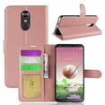 thumbnail image 1 of [PST] LG Q Stylo Plus / Stylo 4 Case, Leather Magnetic Card Slot Wallet Folio Flip Case Cover, 1 of 6