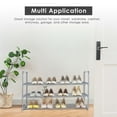 thumbnail image 3 of SortWise 3 Tier Shoe Rack Storage Organizer, Entryway 18 Pairs Shoe Shelf Storage Cabinet, 35"L x 11.6"W x 20.87"H, 3 of 8