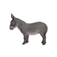 thumbnail image 3 of Figura de burro gris de pie de Hi-Line Gift Ltd., color marrón, 3 of 8