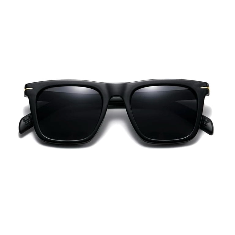 Square Retro Polarized Sunglasses with Plastic Frame VANLINKER Retro Square Polarized Sunglasses for Women Men  main image 3