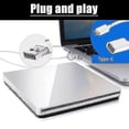 thumbnail image 3 of Apple Macbook Pro Air Mac Pc Laptop Usb External Slot In Cd / Dvd Drive Burner Colour silver-1, 3 of 4