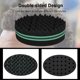 thumbnail image 2 of 1Pc Oval Brush for Afros Dreadlocks Curl Coil Wave Double-sided Hair Twist Sponge Magic Hair Braider Random Color, 2 of 4