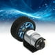 thumbnail image 2 of Juego de motor codificador con eje CW CCW, motores de engranajes de CC con rueda de soporte para carro de equilibrio, CC 12 V, 110 RPM, 2 of 12
