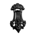 thumbnail image 5 of Renovators Supply Door Knockers for Front Door 7.5" Black Cast Iron Traditional Door Knocker w/Screws, 5 of 11