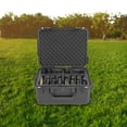 thumbnail image 4 of SKB Multi Hand Gun Case, 8 Gun Capacity, Custom Foam Interior, Waterproof, Black, 4 of 9