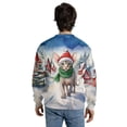 thumbnail image 5 of Hello Winter Sphynx Frosty Morning Walk Welcome Snowy Christmas All Over Print 3D Sweatshirt Unisex Merch Cat Lover Kitten Owner Gifts Idea - 02018, 5 of 6