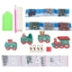 thumbnail image 3 of Llavero Llavero de Tren de Navidad Kit de Llavero de Pintura Tridimensional 4 Piezas de Adornos de Equipaje de Bricolaje para el hogar Familiar ANGGREK Otros, 3 of 8