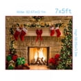 thumbnail image 3 of Christmas Photography Backdrops Child Christmas Fireplace Decoration Background for Photo, 3 of 6