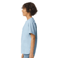 thumbnail image 4 of Gildan Youth Ultra Cotton T-Shirt, Youth Crewneck T-Shirt, Cotton Kids Short Sleeve Tee, Light Blue, M, 4 of 5