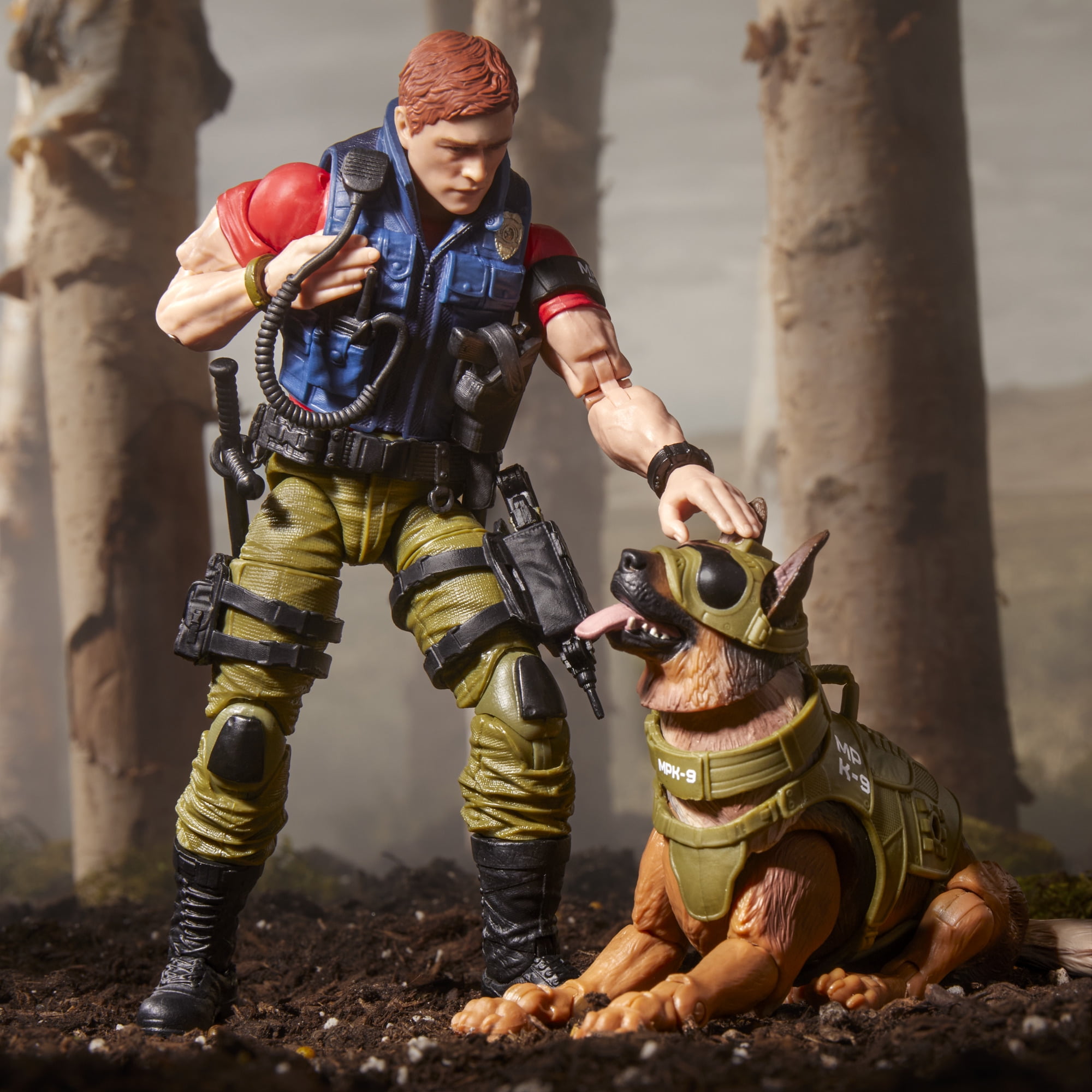 G.I. Joe Classified Series #157, Christopher "Law" Lavigne & Order Action Figure & Dog