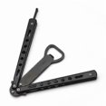 thumbnail image 4 of Butterfly Cutter Style Spoon Bbq Tool Spoon Fork Bottle Opener Folding Camping Hiking, 4 of 4