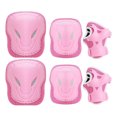 thumbnail image 1 of Juego de equipo de protección para y jóvenes, rodilleras , coderas, muñequeras, protector de protectores para patines de ruedas - Rosa XS Sunnimix Rodilleras para patinaje, 1 of 5