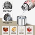 thumbnail image 3 of 20 Oz Pomeranian Dogs and Flowers Coffee Tumbler Double Wall Insulated Stainless Steel Water Bottle | Metal Reusable Thermoses Flask with Cup Cap | Leak & Sweat Proof with Anti-Dust Lid, 3 of 7