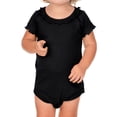 thumbnail image 4 of Kavio I1C0559 Infants Sunflower Short Sleeve Onesie-Lavender-6M, 4 of 4