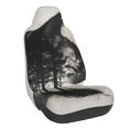 thumbnail image 1 of Wukai Double Exposure Cat Forest Full Set Car Seat Covers with Soft Padding Universal Auto Front Seats Protector and Cushion Mat, 1 of 5