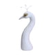thumbnail image 3 of Cabeza de maniquí de pavo real, arreglo floral, escultura decorativa, modelo de cabeza de pavo real para Blanco, 3 of 9