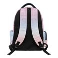 thumbnail image 2 of Xixirimido Cow Floral Blue Pink Print 17" School Backpack for Girls Multi-pocket Bookbags Large School Bag for Elementary Middle High School Students Back to School Supplies, 2 of 8