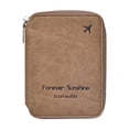 thumbnail image 3 of Funda protectora ligera para pasaporte, ideal para viajes, desplazamientos y compras. Caqui, 3 of 9