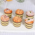 thumbnail image 4 of OUSITAID 2Pcs Simulation Cupcake Realistic Looking Waterproof Faux Leather Fake Cupcake Food Model Kitchen Toy Decoration Party Supplies, 4 of 10