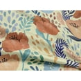 thumbnail image 5 of oneOone Rayon Beige Fabric Flora Sewing Fabric By The Yard Printed Diy Clothing Sewing Supplies 56 Inch Wide-SK, 5 of 8