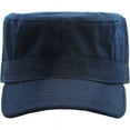 thumbnail image 2 of Cadet Army Military Fitted Botton Cap Basic Everyday Castro Radar Hat, 2 of 6