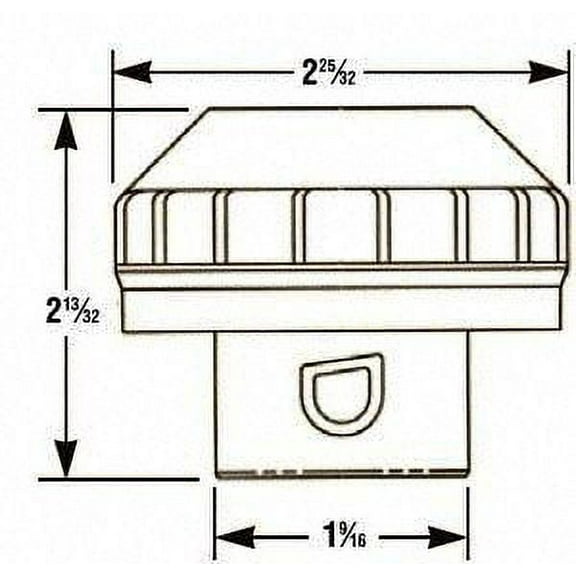 Stant 10836 Fuel Cap Fits select: 2002-2004 CHEVROLET TRAILBLAZER, 1998-2005 BUICK LESABRE