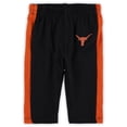thumbnail image 3 of Newborn & Infant Texas Orange/Black Texas Longhorns Little Kicker Long Sleeve Bodysuit & Sweatpants Set, 3 of 3