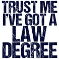 thumbnail image 3 of CafePress - Lawyer Humor Trust Me - Women's Light Pajamas, 3 of 4