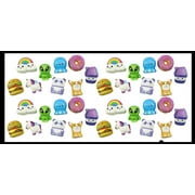Set of 36 (3 Dozen) Cute Micro Slow Rise Squishy Toys - Mini Animals and Foods - Memory Foam Party Favors, Prizes, OT