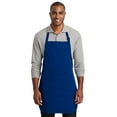 thumbnail image 5 of Port Authority Adult Male Men Plain Sleeveless Apron Black One Size Fits All, 5 of 14