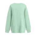 thumbnail image 5 of TOMVIGX Game Day Outfits for Women Oversized Cute Graphic Sweatshirt Touchdown Football Mom Tops Tailgate Season Sunday Funday Pullover, 5 of 5