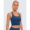 thumbnail image 2 of Remera CRZ YOGA Butterluxe Racerback con Relleno Crop Azul Marino L, 2 of 5