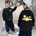 thumbnail image 4 of Sudadera de primavera y otoño para niños, Top informal con cuello redondo para niños de mediados a grandes, camiseta de manga larga a la moda 2024, 4 of 4