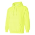 thumbnail image 2 of Men Multi Colors Hooded Sweatshirt Men Hoodies Color Safety Green 2X-Large Size, 2 of 4