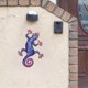thumbnail image 2 of Adorno de pared con forma de animal. Decoración para interiores y exteriores, para el hogar y el jardín. Pieza de arte única en metal., 2 of 4