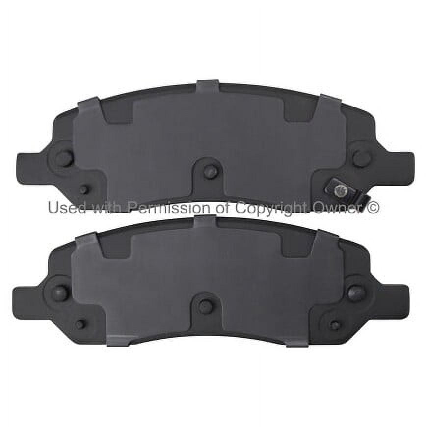 Mpa Electrical 1003-1172C Quality Built Black Series Ceramic Brake Pads W/