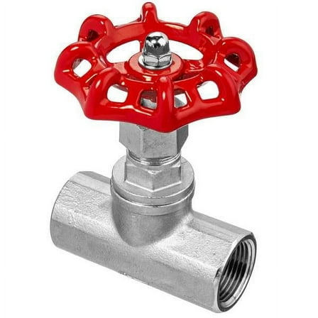 Usa Industrials Globe Valve,Threaded,FNPT x FNPT ZUSA-VLV-114