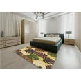 thumbnail image 5 of Ahgly Company Machine Washable Indoor Rectangle Transitional Red Brown Area Rugs, 8' x 10', 5 of 7