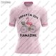 thumbnail image 3 of Conjunto de maillot de ciclismo de primera calidad Flamingo Summer, maillot deportivo de carreras para equipo transpirable, ropa de ciclismo para mujer, maillot corto para bicicleta, 3 of 5