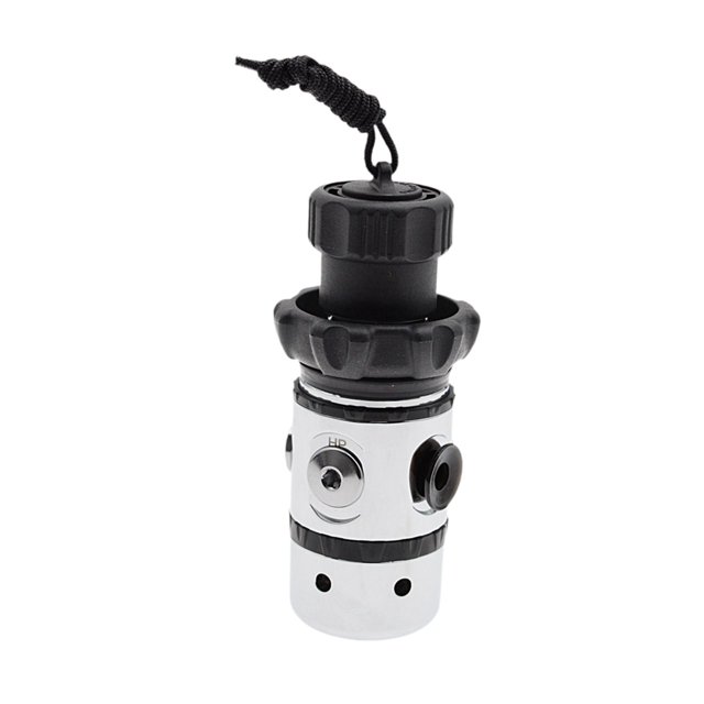 Regulador de etapa de pistón Accesorios para de buceo Reemplazo liviano Submarino 1 Puerto de alta presión 4 Puertos de baja presión