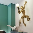 thumbnail image 4 of Anqidi Retro Monkey Creative Industrial Resin Wall Light, 4 of 9
