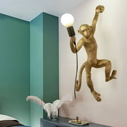 Monkey Shape Wall Light Vintage Lighting Pendant Ceiling Lamp