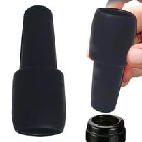 VINOIC 10 Pack Reusable Silicone Wine Stoppers, Leak-Proof Champagne & Beer Bottle Seal Preserver to Keep Fresh for Home, Bar, Kitchen or as a Gift for Wine Lovers