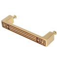 thumbnail image 4 of Manija de muebles de estilo chino, tiradores de latón simples, herrajes para puerta de armario, cajón, 106MM, 4 of 8