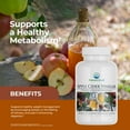 thumbnail image 3 of Nature's Lab Apple Cider Vinegar - 120 Capsules - Supports a Healthy Metabolism*, 3 of 8