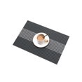thumbnail image 1 of Paokuoon Table Placemat Set Eco friendly PVC Thickened Braided Heat resistant Kitchen Dinning Table Cup Pad Easy To Clean Placemats, 1 of 7