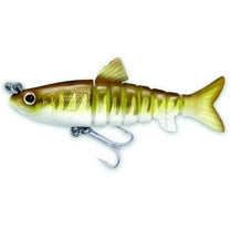 Egret Baits Vudu 3 1/2" Mullet Fishing Lure, Gold Croaker, 1/4 oz, E-VM35-115HD