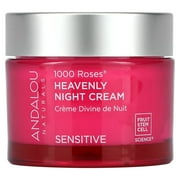 Andalou Naturals Heavenly Night Cream - 1000 Roses - 1.7 oz