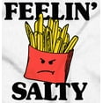 thumbnail image 2 of Funny Feelin Salty Fries Food Pun Long Sleeve TShirt Men Women Brisco Brands M, 2 of 6