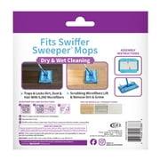 Rejuvenate Microfiber Sweeper Pads Fit Swiffer Sweeper Mops, 2 Count